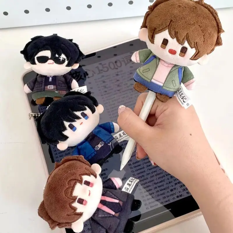 카와이 무덤 도둑 노트 도둑 마스터 핑거 인형 플러시 토이 면으로 채워진 선물 장 치링 영화 테마 수집용 소프트 토이