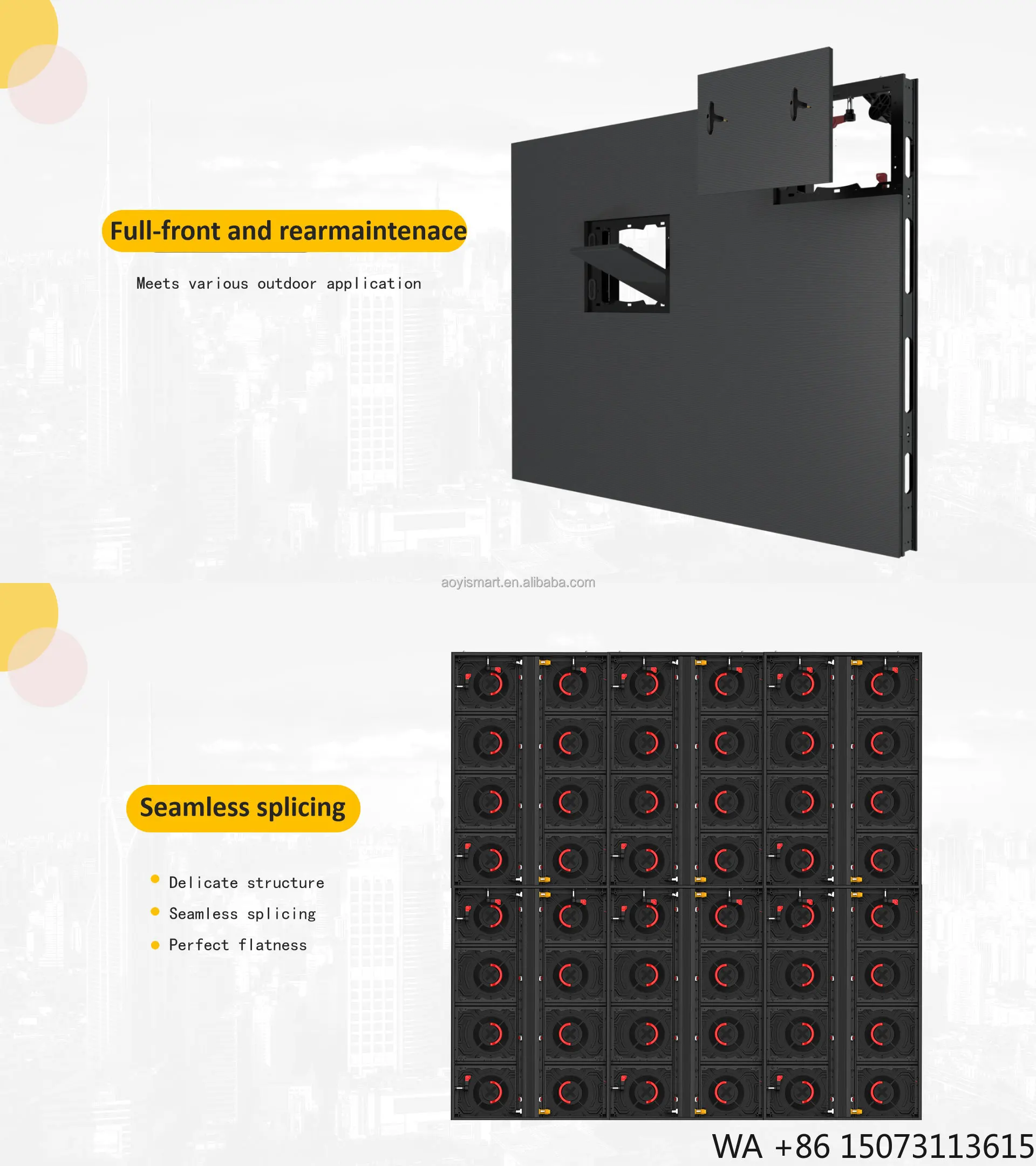 

Напольный киоск 640x1920 мм с LED-экраном P1.56/P1.86/P2/P2.5 для рекламы, внутренний рекламный тотем, цифровая вывеска