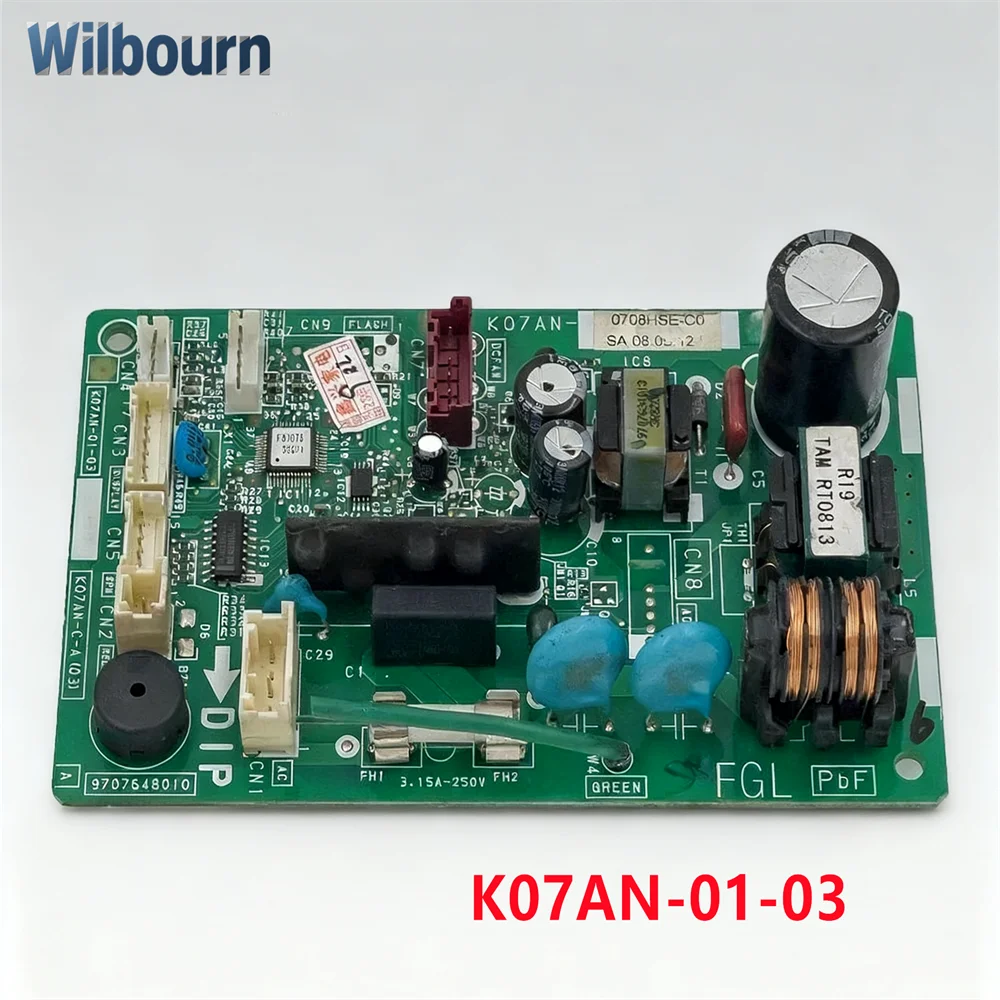 K07AN-C-A(03) دائرة PCB K07AN-01-03 9707648010 العلامة التجارية لفوجيتسو لوحة تحكم مكيف الهواء ملحقات مكيف الهواء