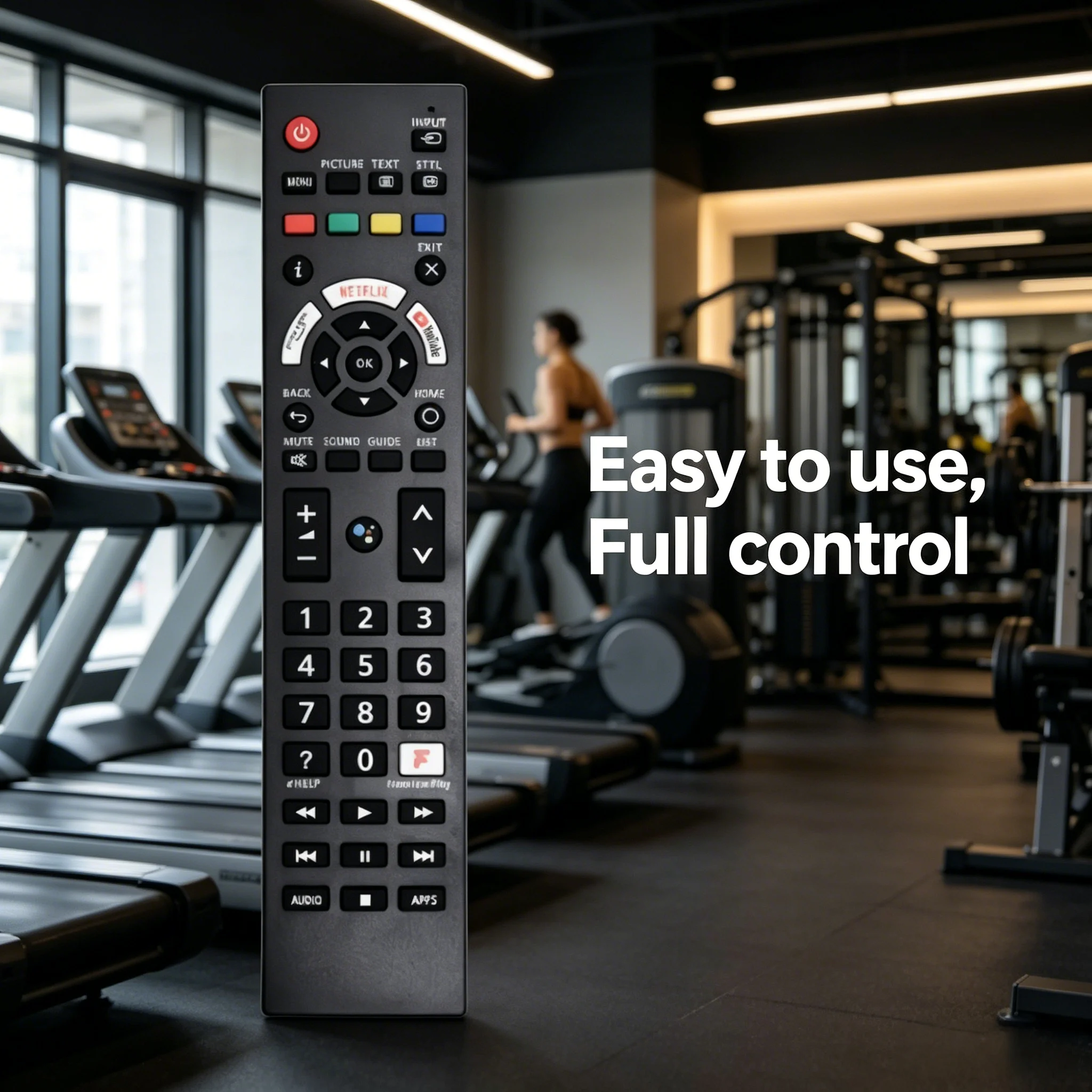 

Non-Voice Replacement Remote Control R3PA23 Q21D0027681 Q21D00 Compatible with Panasonic TV N2QBYA000037