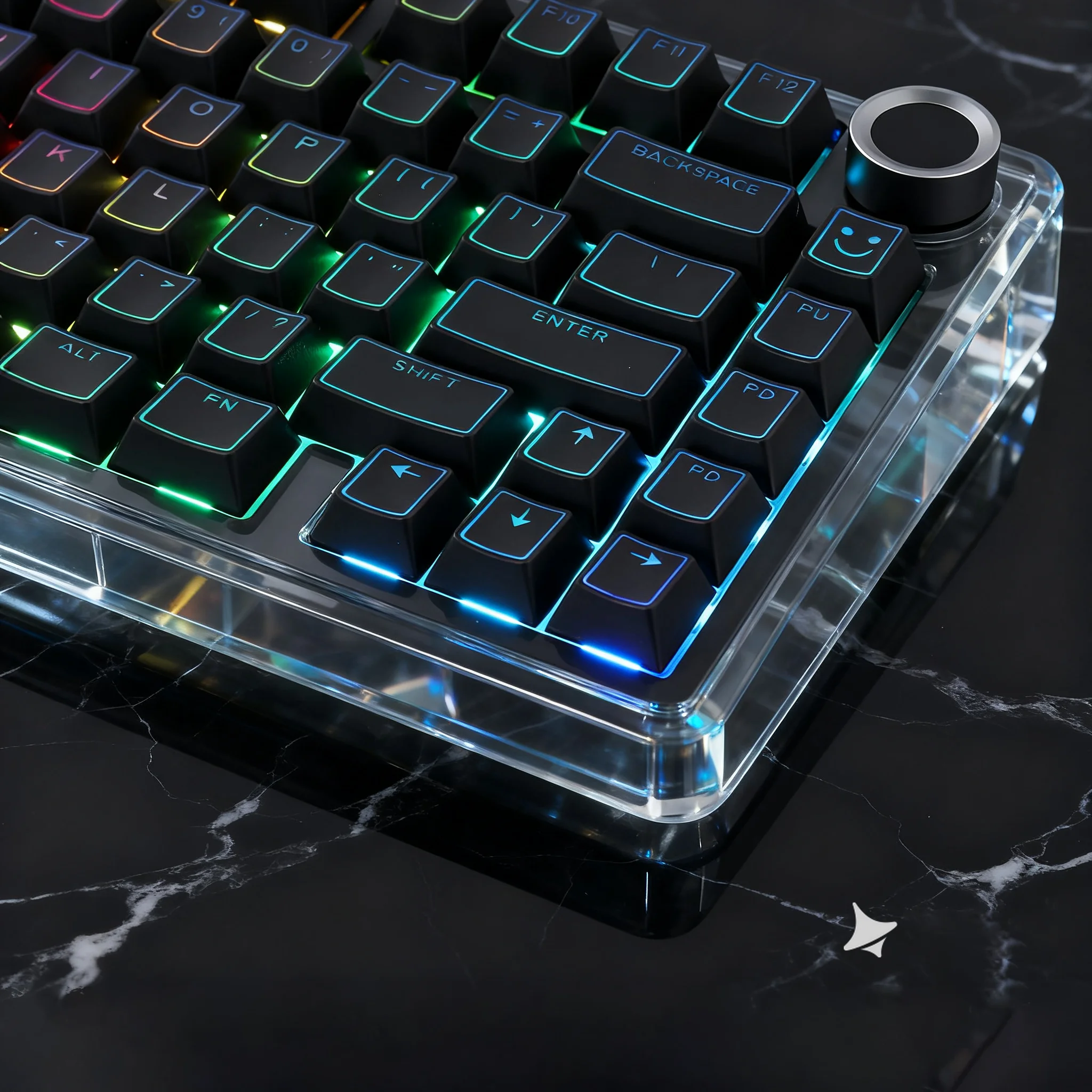 Capuchons de touches rétroéclairés rvb, 142 touches, profil Cherry, brillant à travers le Double injection, PBT, pour commutateurs Cherry MX, clavier mécanique