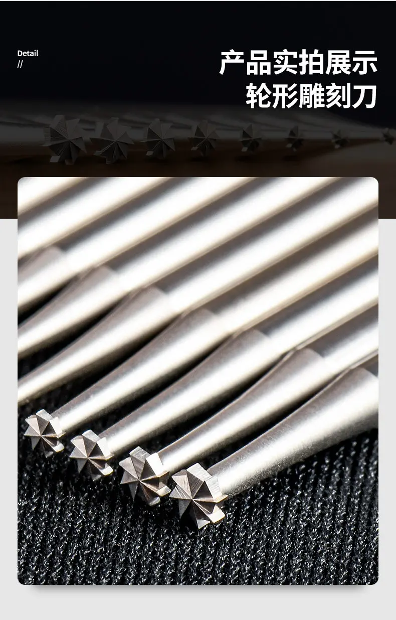 Radnadel-Elektrogravurfräser, Pfirsichkern-Ritzmesser, Kernmesser, Mikro – Detail 11