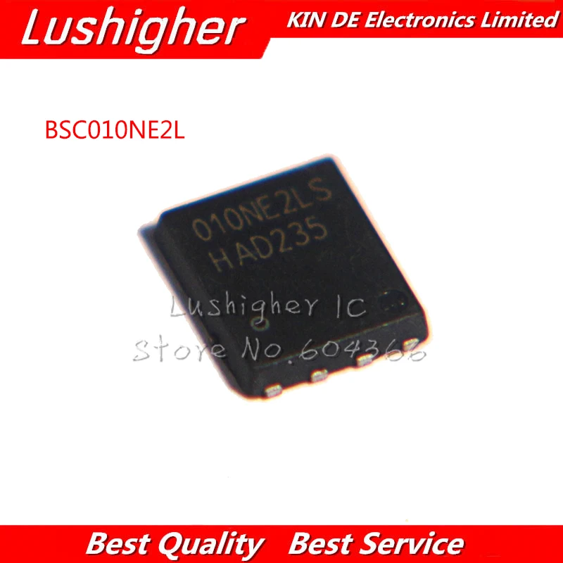 10Pcs BSC010NE2L BSC010NE2LS 010NE2LS TDSON-8
