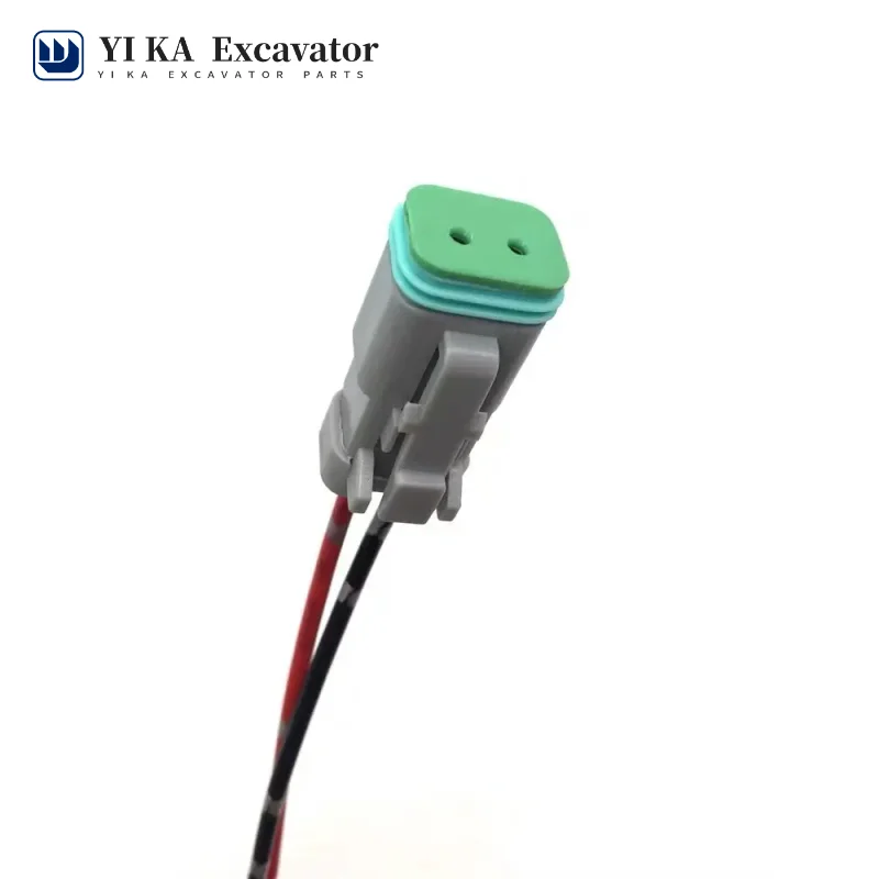 

For Caterpillar E312 E320 E336D solenoid valve socket Sensor plug harness socket Excavator part