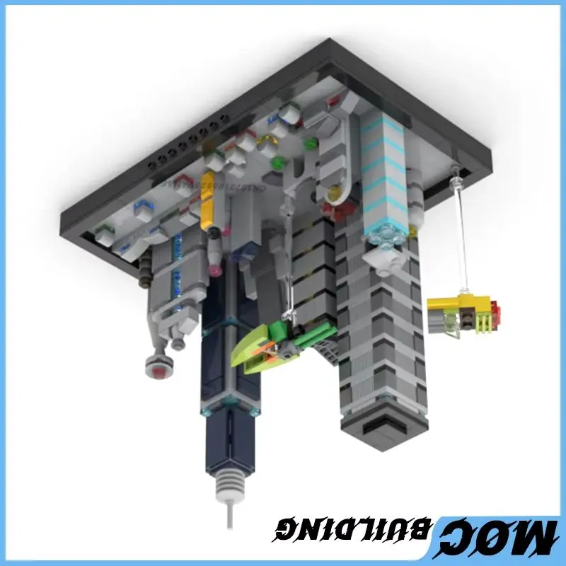 

Space Movie Series Scene Hunter Chase Model MOC Building Blocks DIY Assembly Bricks Collection Display Toys Creative Xmas Gifts