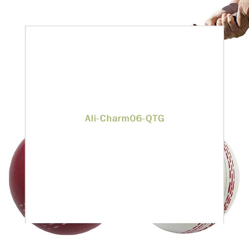

6.3CM Bounce Durable Playing Training Practice Attractive Traditional Seams All Age Players Cricket Ball Funny Soft PU