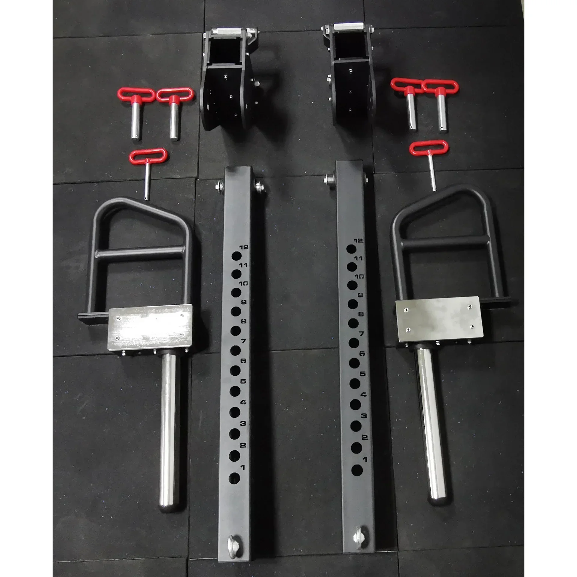 Gym Equipment Power Racks Adjustable Jammer Arms Functional Trainer Arms