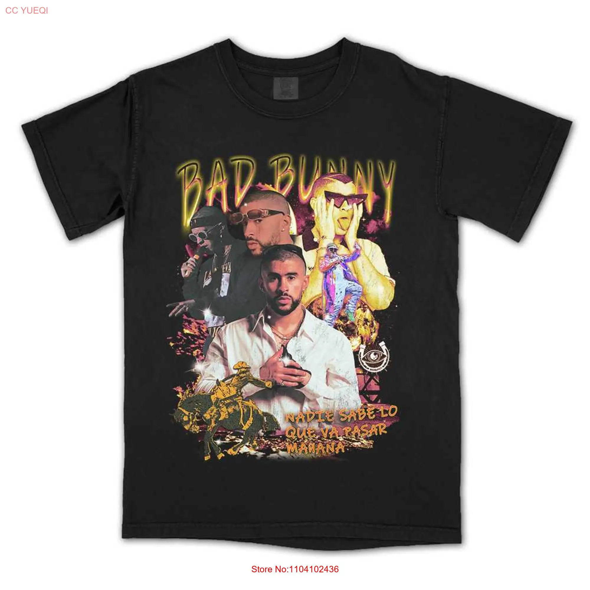 BAD BUNNY TRAP Era is back nadie sabe lo que va pasar manana T Shirt most wanted tour long or short sleeves