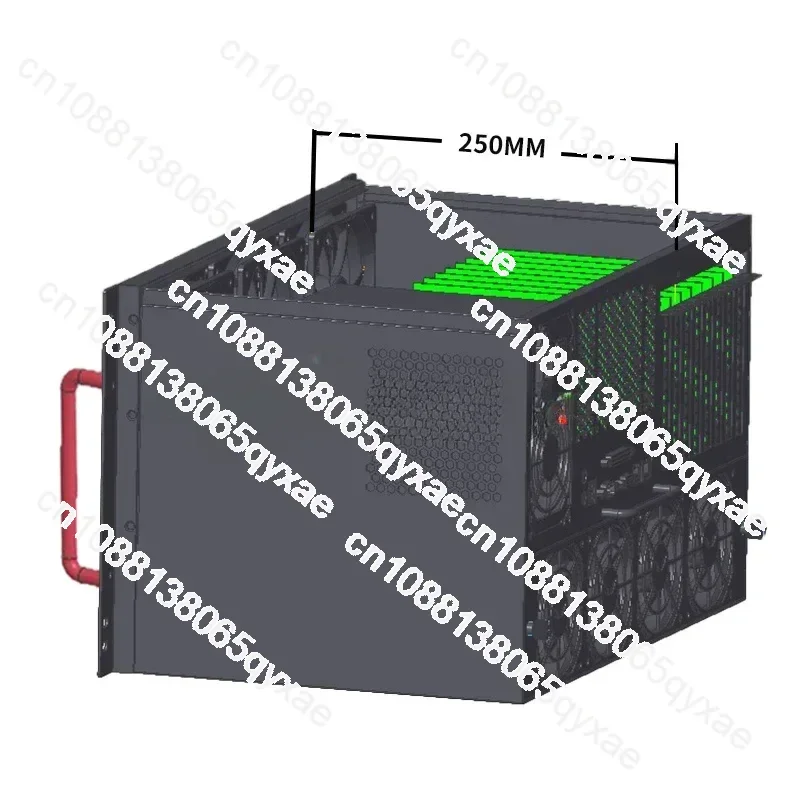 12 Bay NAS Chassis ATX Motherboard ATX Power Supply 8 Full Height Slots Enterprise Home AIO Server