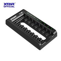 XTAR L8 Charger 8-slot Smart Charger For Li-ion Battery Mix-charging Li-ion NiMH Type-C Input