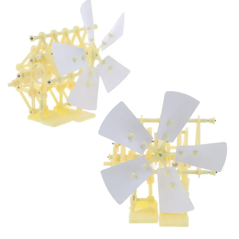 Creative DIY ของเล่นหุ่นยนต์ที่น่าสนใจคุณสมบัติการศึกษาลมพลังงานของเล่นลมขับเคลื่อน Mechanical ปริศนาของเล่นของขวัญ