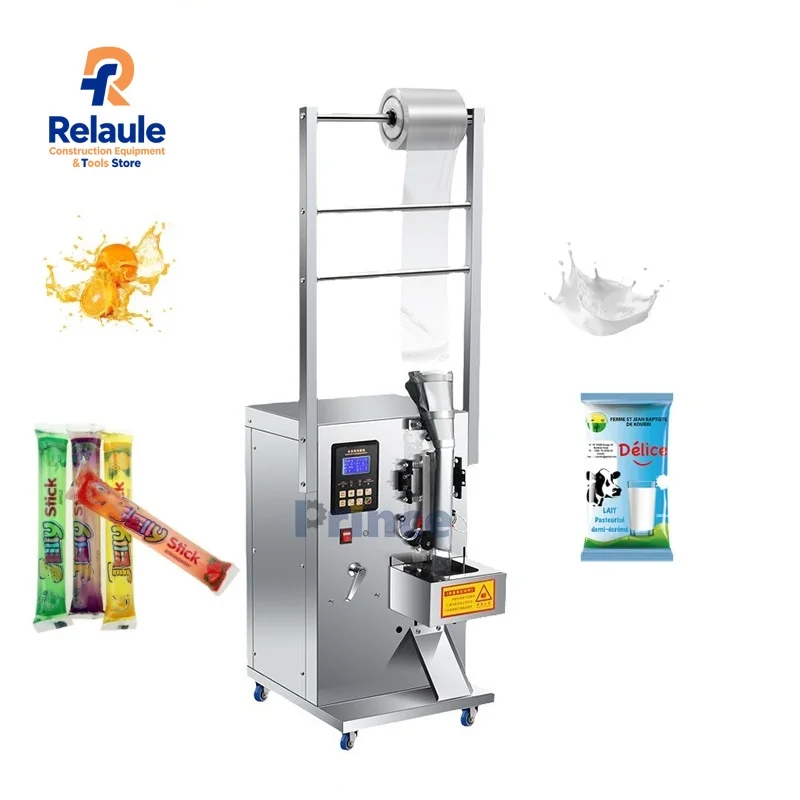 

Автоматическая вертикальная упаковочная машина для малых объемов жидкостей: напитков, молока, воды, соков в сашетах