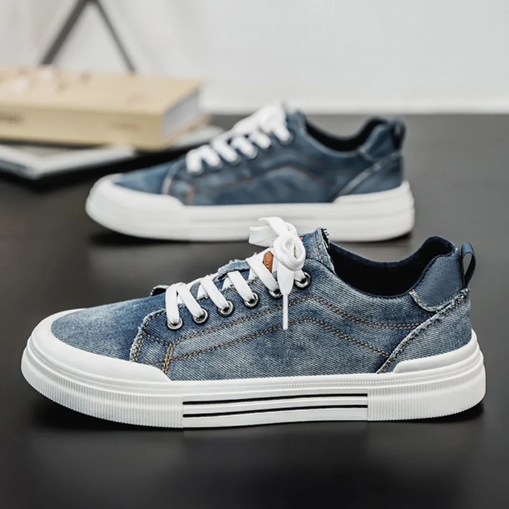 

Дышащая парусиновая обувь, мужские кроссовки, повседневные туфли на мягкой подошве, модная мужская обувь с низким берцем и плоской подошвой, модные Zapatillas