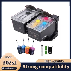 302 Ink Cartridge Remanufactured For HP 302 302XL DeskJet 1110 2130 for HP302XL Envy 4520 NS45 Officejet 3630 3639 printer