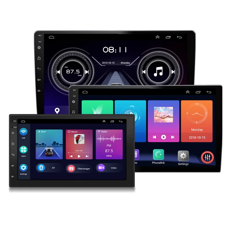 9/10inch 4+64GB T133 Universal Android Car Radio GPS Navigation Player With Carplay WiFi BT ASP Car Autoradio 2din Car Stereo