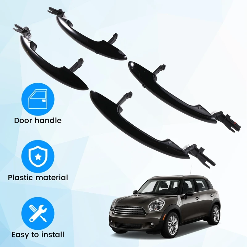 

4Pcs/Set Outside Door Handle For BMW MINI F54 F55 F56 F57 F60 2014-2023 51712457415 51712457414 51712457413 51712457410