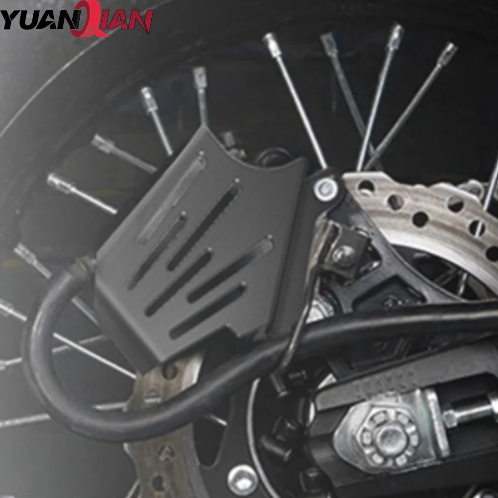 

For Kawasaki KLR650 KLR 650 E klr 650 2008- 2018 2009 2010 2011 2012 2013 Motorcycle Front Rear Brake Caliper Guard Protector