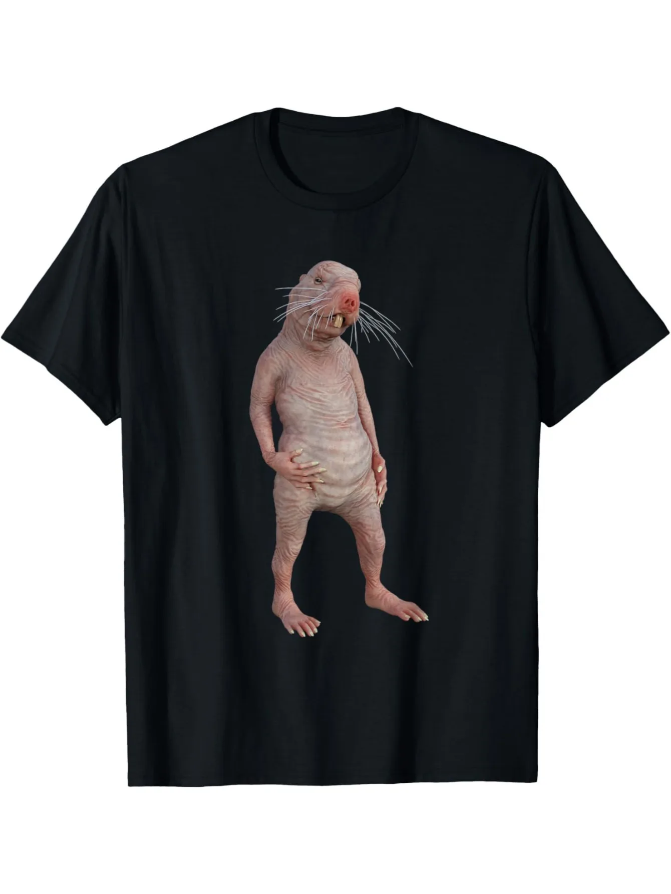 I Just Really Like Naked Moles Ok? Funny Naked Mole Rat T-Shirt Short Sleeve, Unisex, Cotton Material, Comfortable Fit, Sizes S-