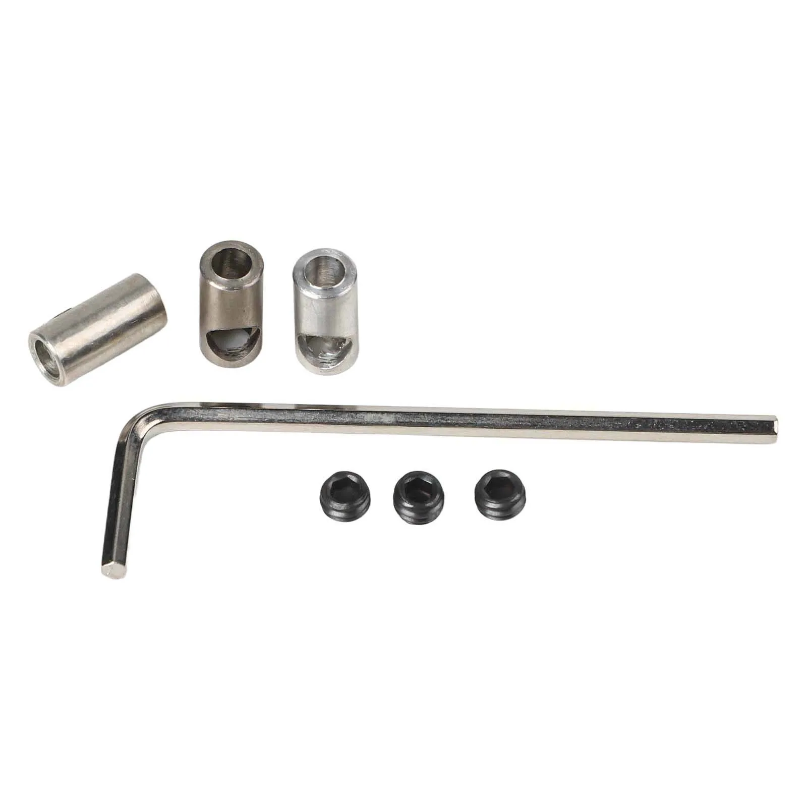 For 3650 550 540 RC Motor Sleeve Adapter Pinion Reducer Screws Shaft 3.175mm To 5mm Axle Change-Over Steel Hot