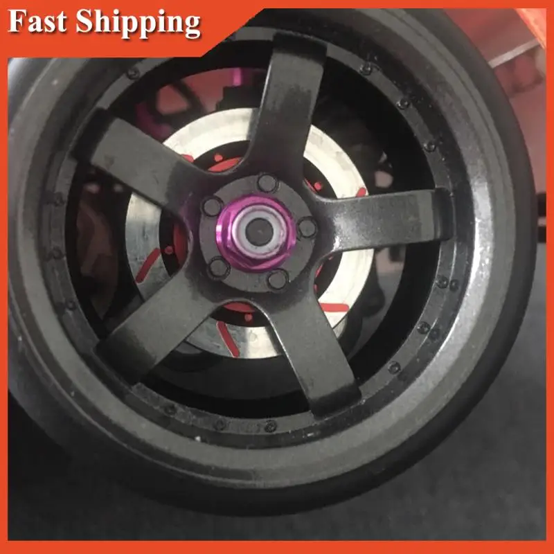 

Efficient 4PCS Aluminum Alloy Brake Disc Wheel Rim Box Metal Hex Adapter 12MM For RC 1/10 Car HSP Fly Fish Buggy Truck 94123 941