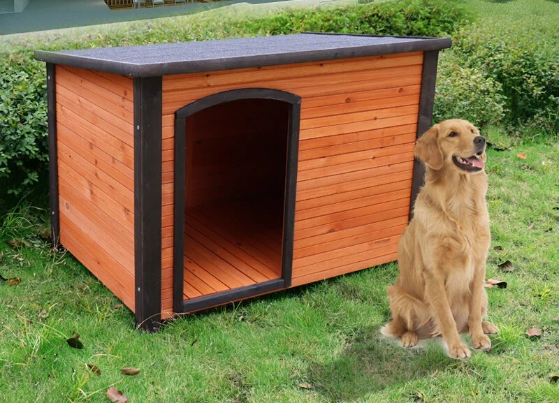 Outdoor dog house Warm in winter Large dog house Universal in all seasons