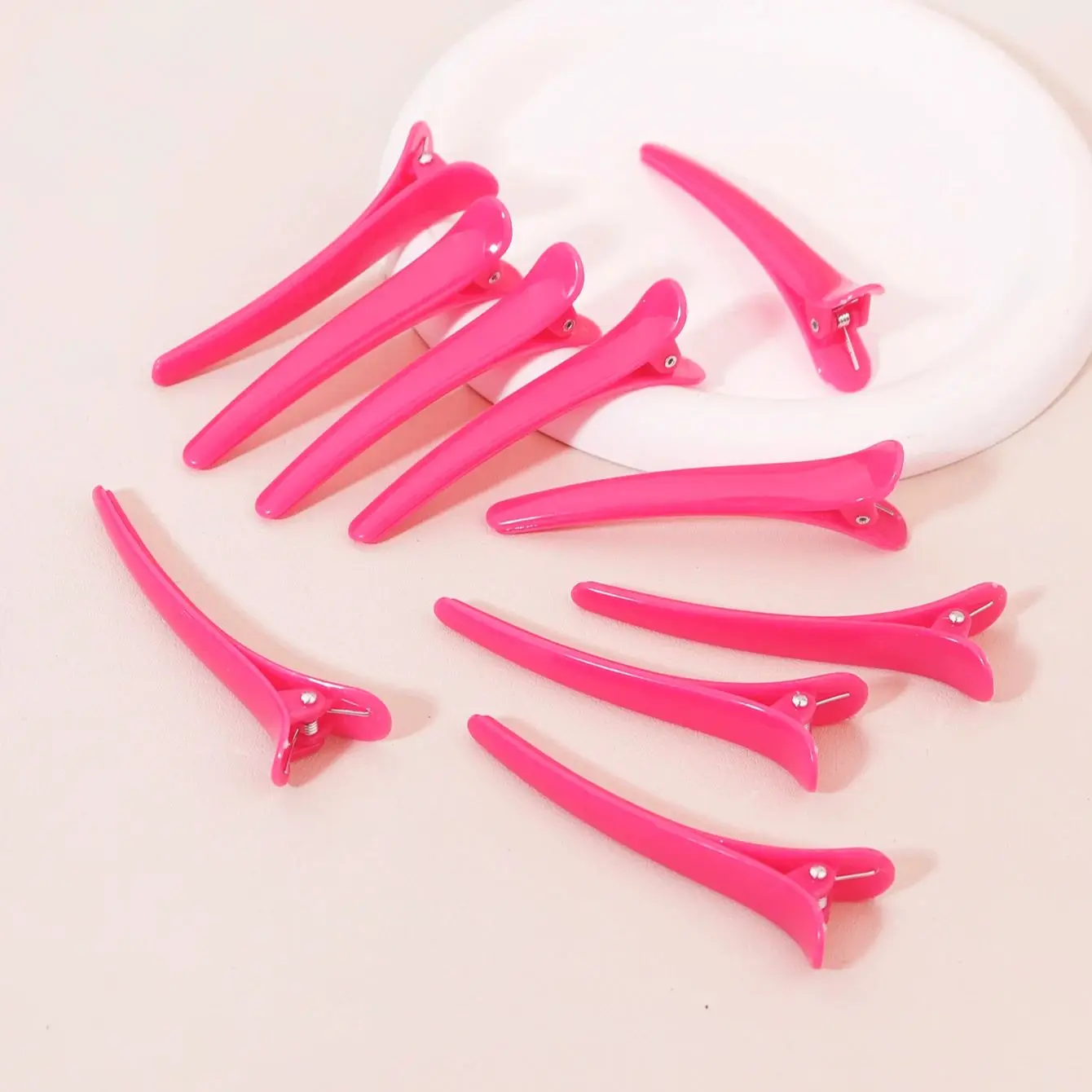 10Pcs/Set Plastic Edge Clip Hairpin Accessories Duck Beak Clip Hairpin Hair Styling Tools For Hair Accessories view 3