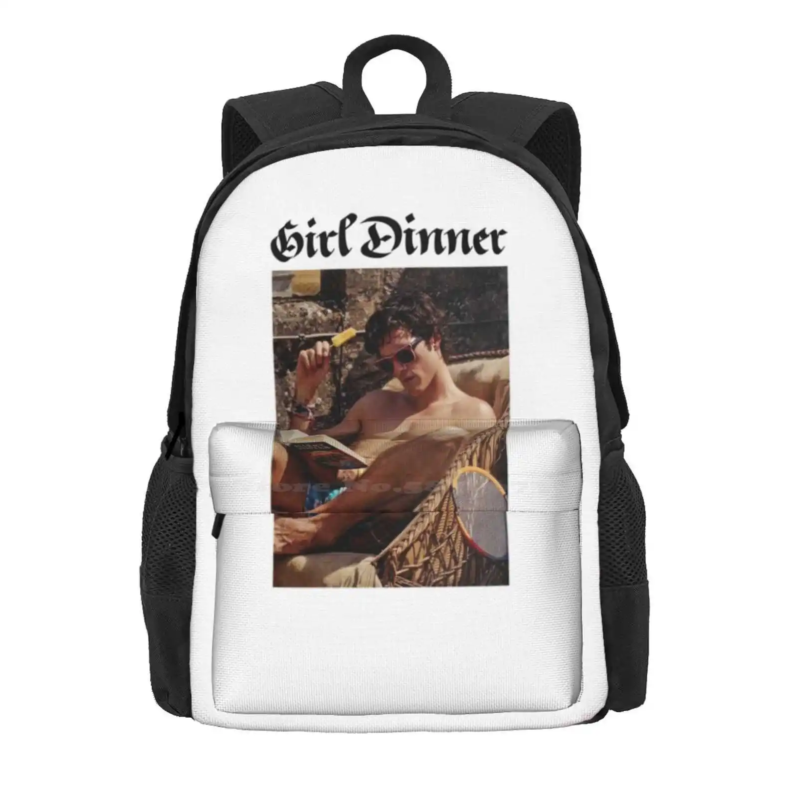 Girl Dinner Jacob Elordi Hot Sale Schoolbag Backpack Fashion Bags Jacob Elordi Lover Barry Keoghan Jacob Elordi Boyfriend Jacob