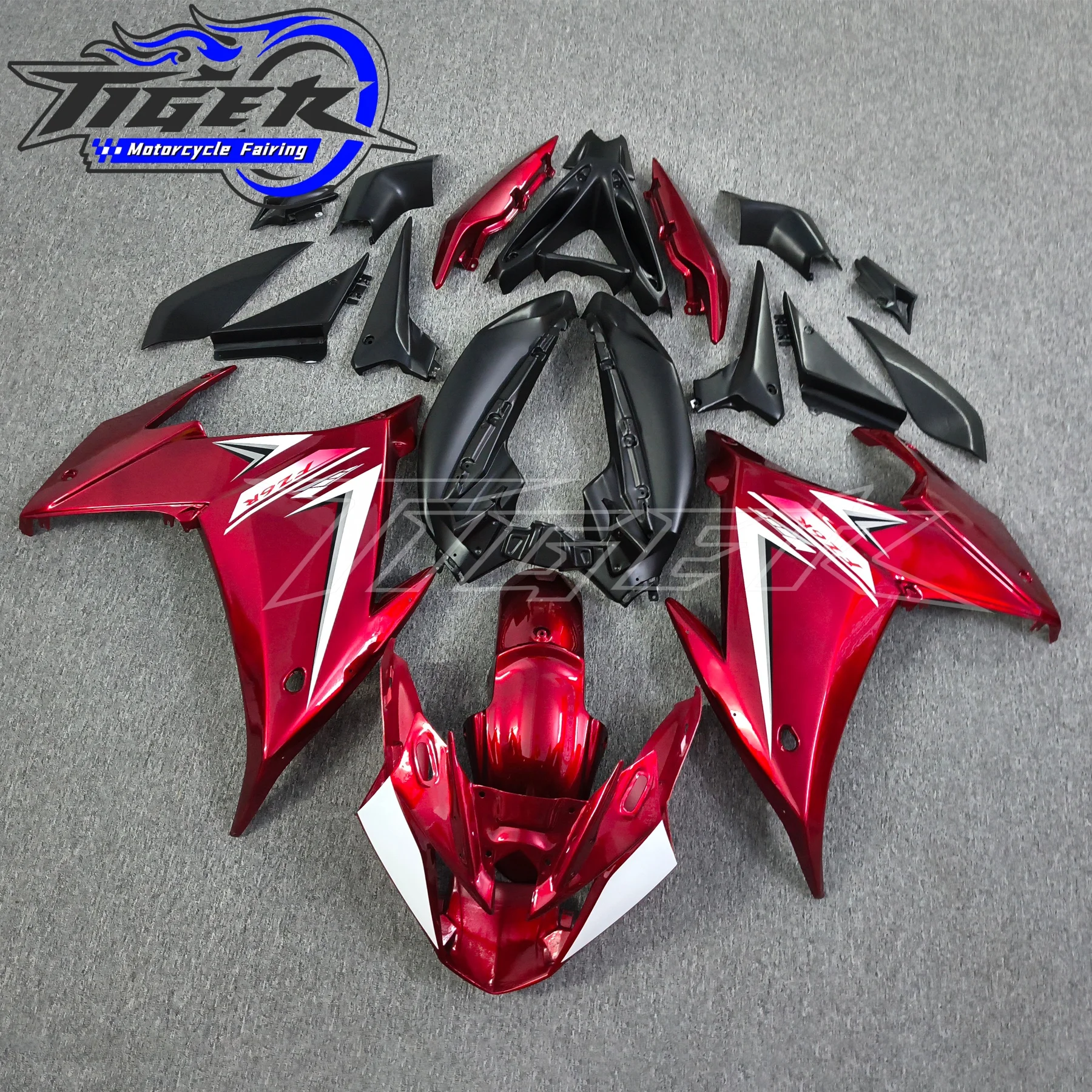 Motorcycle Fairing Kit Fit For YAMAHA FZ6 Fazer FZ6R FZ-6R 2009 2010 2011 2012 Bodywork Set High Quality ABS Injection Bright