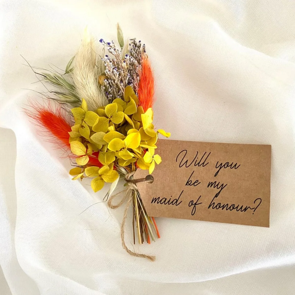 

Предложение подружки невесты, будет моей подружкой невесты, Подарок для предложения невесты, Сушеный цветок, Мини-предложение подружки невесты, Свадебная вечеринка