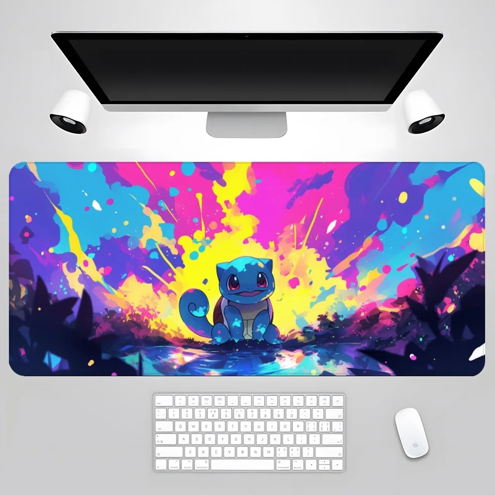 Pokemon Mouse Pad Gamer Pc Gaming Accessories Rubber Mat XXL Deskmat Mats Keyboard Cabinet Mause Laptops