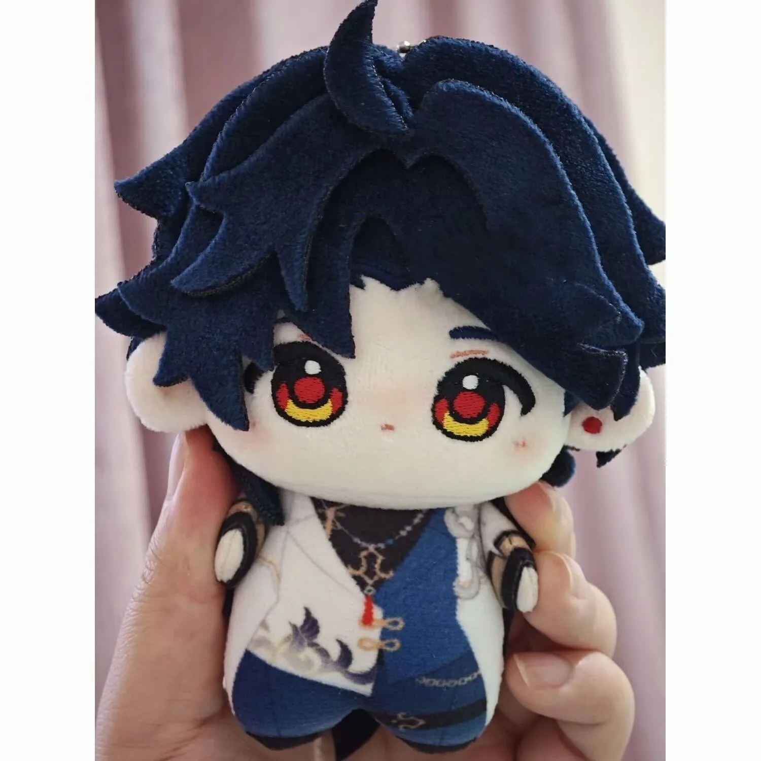 

10cm Blade Plush Dolls Keychain Soft Bag Pendant Honkai Star Rail Blade Plush Toys Kids XMAS Birthday Gift