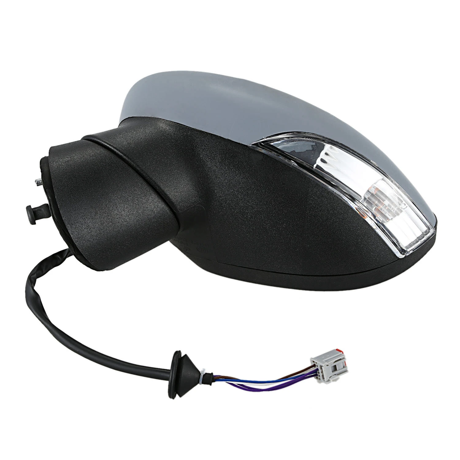 Espejo retrovisor eléctrico para Ford Fiesta Mk7 2008-2012, lado izquierdo del pasajero imprimado, N/S