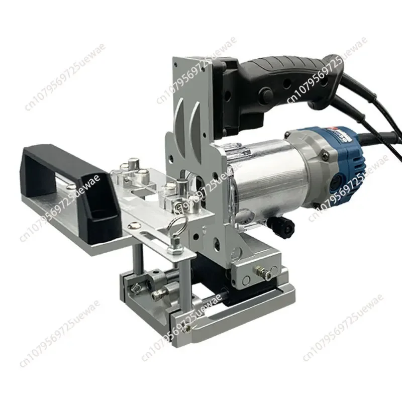 Mini Grooving Machine Rack 2-in-1 Portable Woodworking Mold Trimmer Milling Machine Cutter Connection Positioning Racks