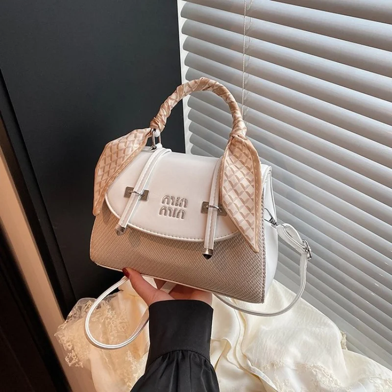 

Свежий шикарный 2025 Новая женская роскошная брендовая кожаная сумка через плечо Известный дизайнер Популярная классическая простая сумка ​