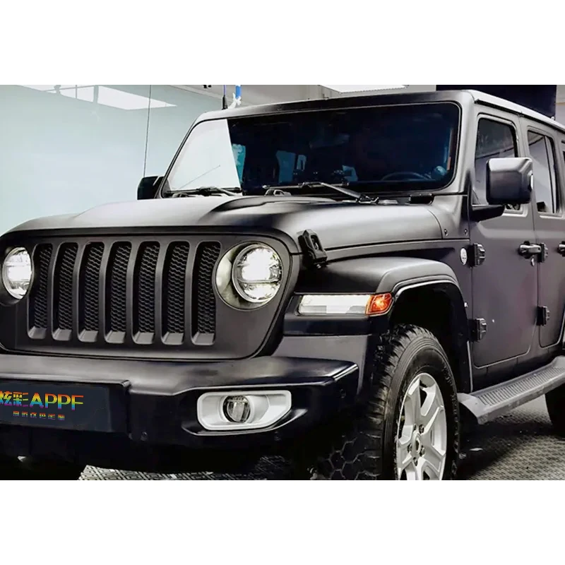 

Color Changing Ppf Black Matte Wrap Ppf Films Color Car Wrap Paint Protect Film Car Film Wrap