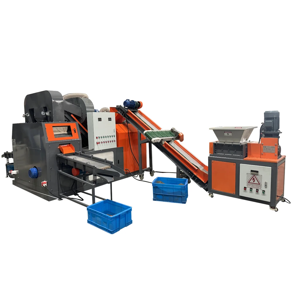 2025 VANER Hot Sale Scrap Copper Wire Chopper Machine Middle Size Copper Wire Separator Machine Vehicle Wires Recycling Machine
