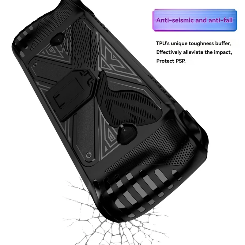 Dependable-TPU Protective Case With Stand For Asus ROG Ally X Game Console, Durable Cover Shell For Enhanced Gaming