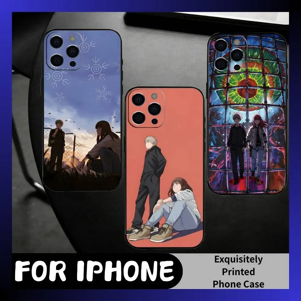 

Anime Heavenly T-Tengoku D-Daimakyou Phone Case For iPhone17,16,15,14,13,12 Plus,Max Soft Silicone Black Cover