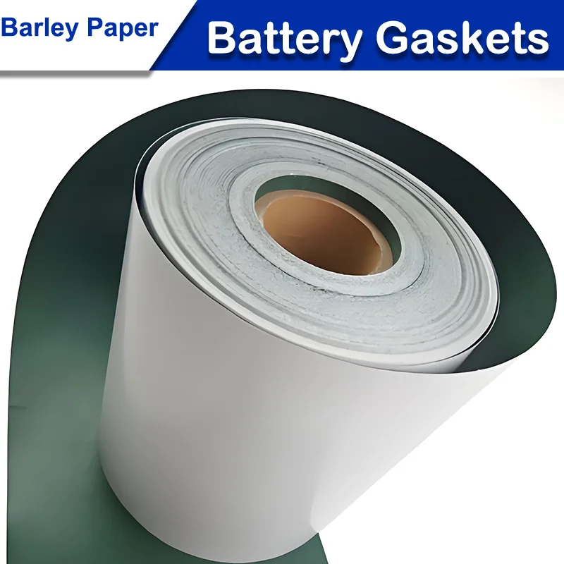 Adhesive Backed Battery Insulation Barley Paper Gasket 18650 21700 Li-ion Cell 25-500mm Width 1-50m Roll For Battery Pack Making