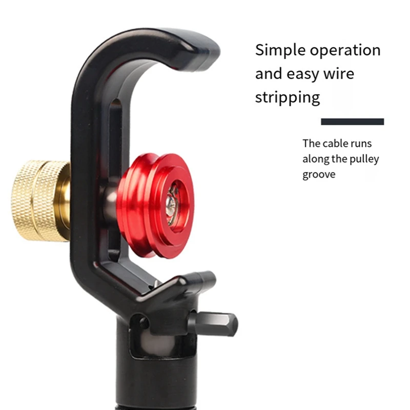 Cable Stripper Cable Stripper 4-10Mm Vertical And Horizontal Cable Cutter Ring Cut Multi-Core Optical Cable Casing Tool Durable