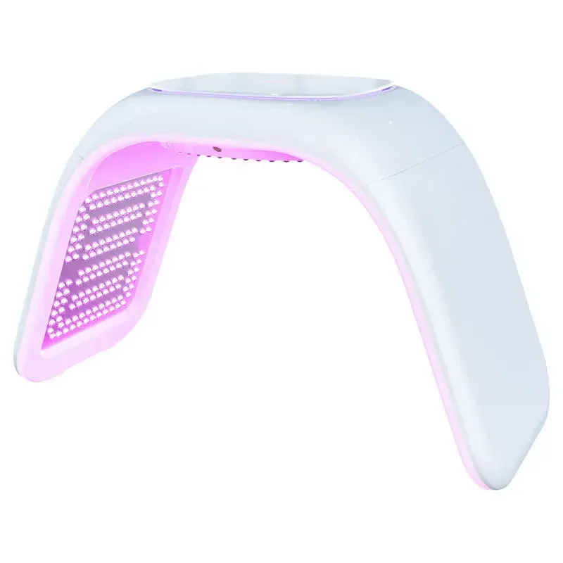 AYJ-MS03C 2024 tri-folding led facial  pdt light therapy facial steamer with cold heat spraying