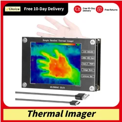 Portable Thermal Imager -40℃ to 300℃ Small Thermal Imaging Camera Support Maximum Minimum Center Temperature Measurement 2.8inch