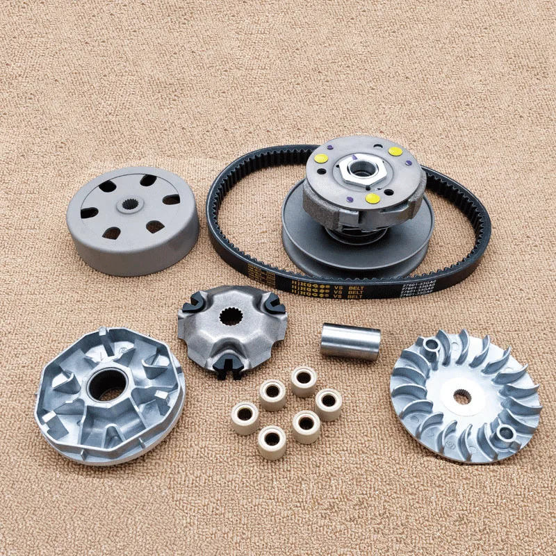 Motorcycle Belt Pulley Driven Wheel Clutch Assembly For Suzuki Haojue Scooters LINDY 125 LINDY125R BURGMAN i 125 UM125 UZ125