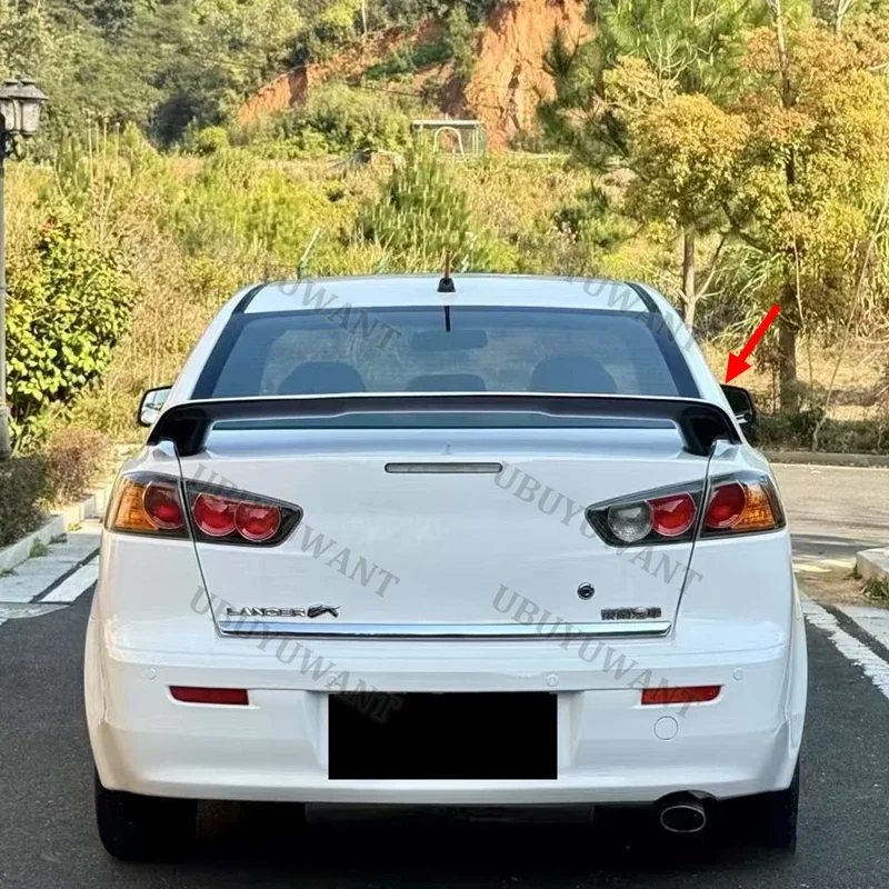 For LANCER EX Auto High Quality ABS Rear Lip Spoiler Trunk Boot Wing 1Pcs Car Styling For Mitsubishi LANCER Spoiler 2010-2016 view 4