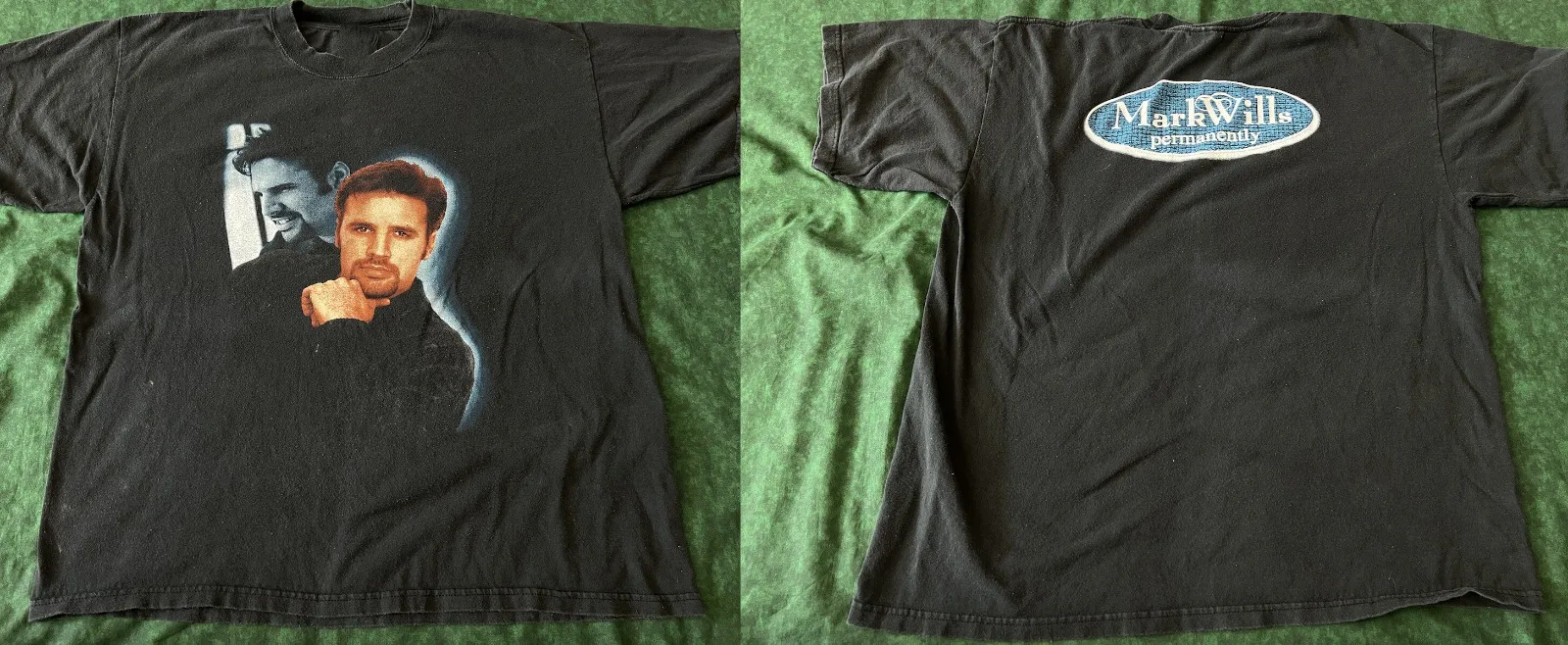 1999 Mark Wills - Permanently - Album Reprint Unisex T-shirt All Sizes U097
