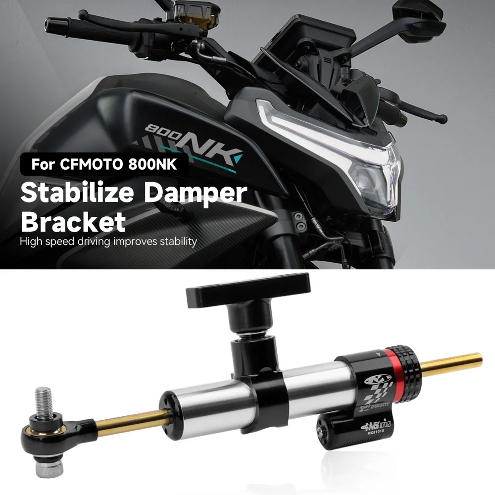 For CFMOTO 800NK NK800 2023 2024 2025 Motorcycle Accessories Directional Damper Shock Absorber Stabilizer Steering Dampers Brack
