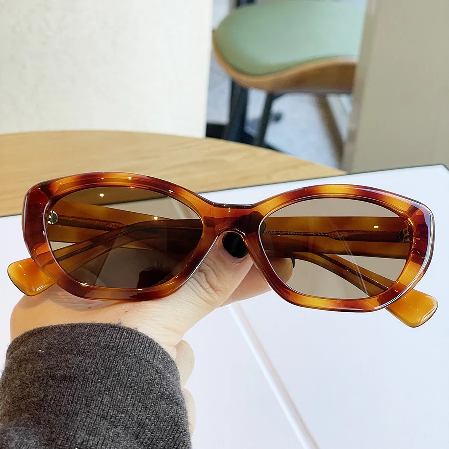 

2025 Fashion Cat Eye TR Sunglasses Women Polarized UV Protection Stylish Sun Glasses