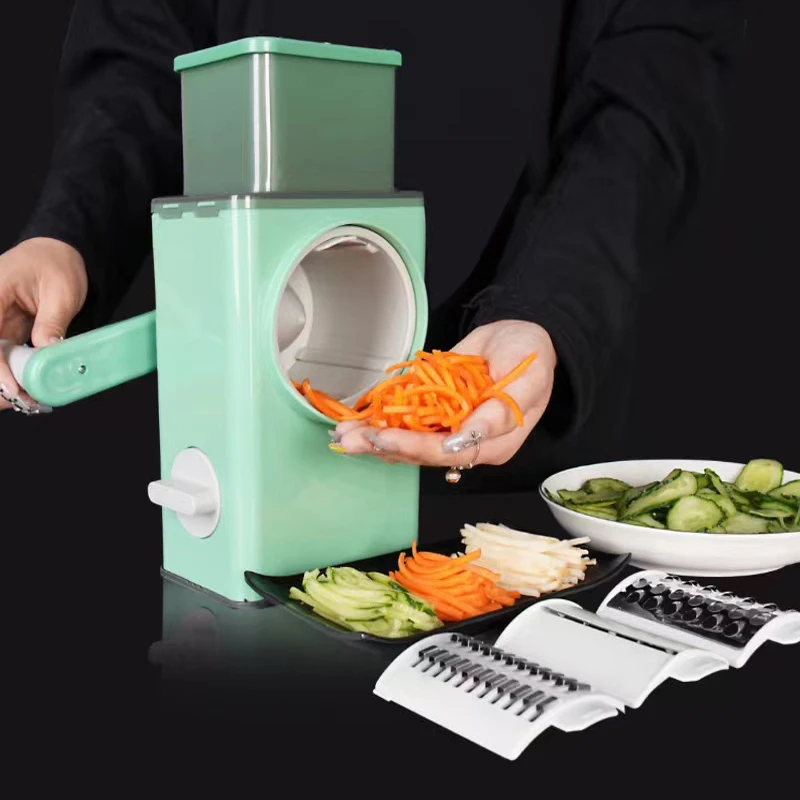 Spiralizer Vegetable Slicer Multifunctional Cheese Grater Shredder Removable Manual Vegetable Chopper Kitchen Utensils Grater