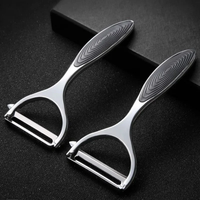 Stainless Steel Paring Knife Wholesale Pumpkin Melon Planer Kitchen Zinc Alloy Fruit and Melon Household Peeler Scraping Knife