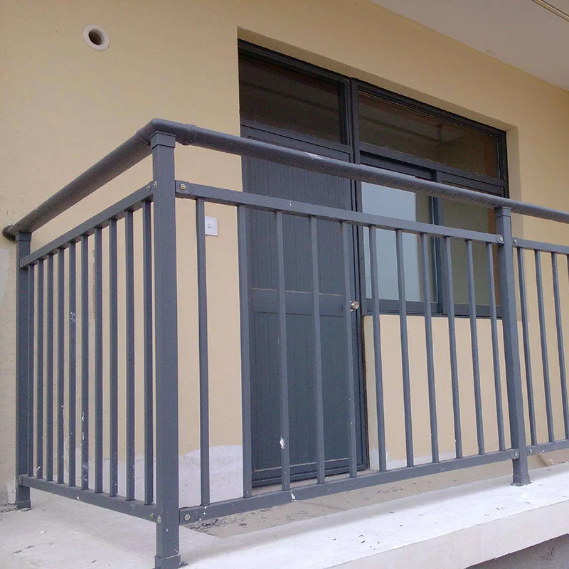 التخصيص مخصص التصميم الحديث درابزين الألومنيوم المعدني لاستخدام الدرج والشرفة #4